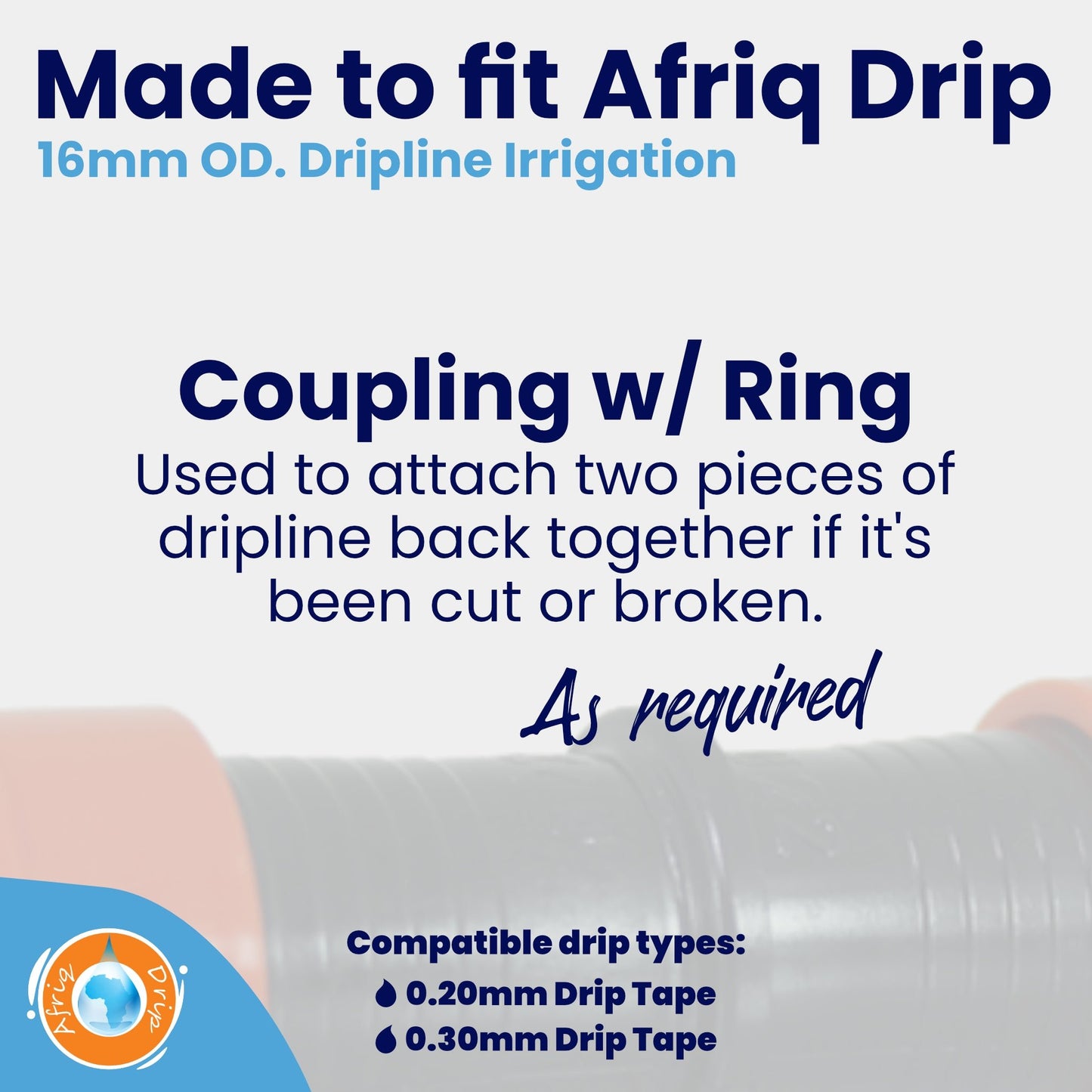 Irrigation OnlineDripline IrrigationCONR17/17RWith Ring