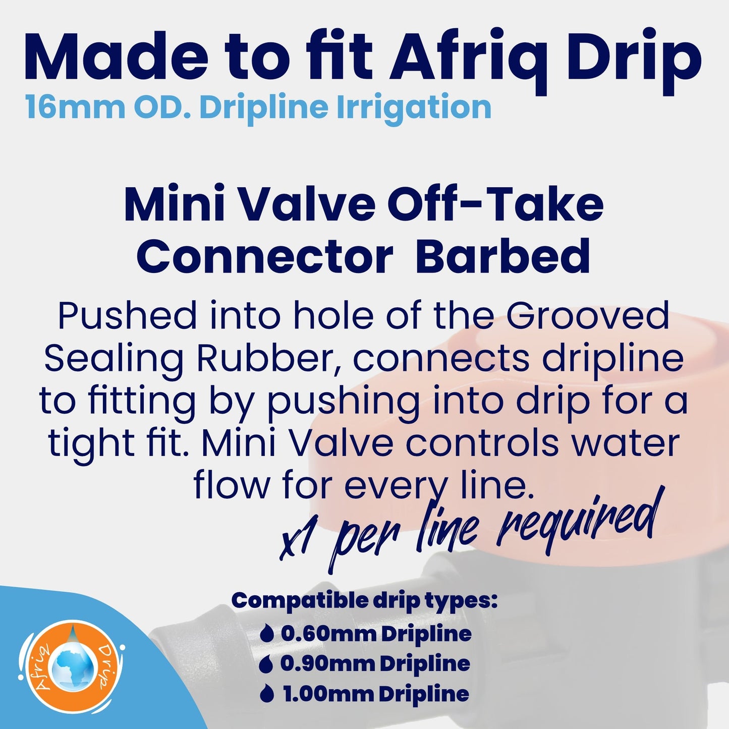 Irrigation OnlineDripline IrrigationMini ValveBarbed