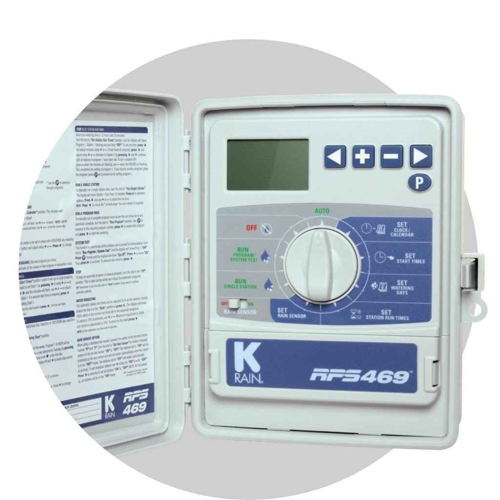 K-Rain RPS624 Outdoor 24 Station Irrigation Controller 240V AC