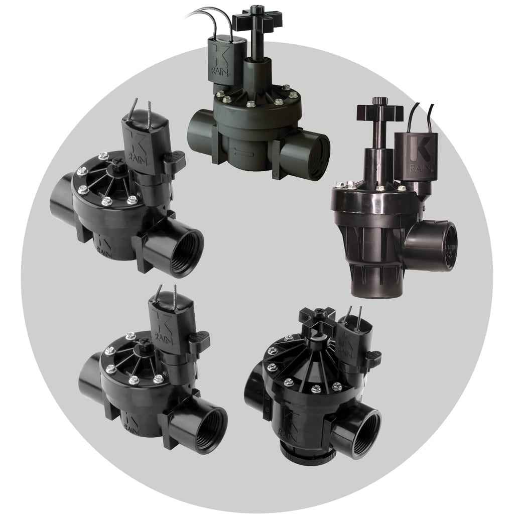 K-Rain Irrigation Electric PRO Series 150 Valves Various Sizes