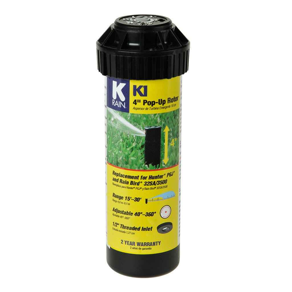 K-Rain K Range Sprayers and Gear Driven Sprinklers