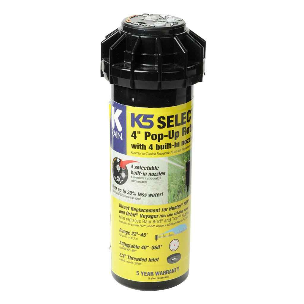 K-Rain K Range Sprayers and Gear Driven Sprinklers