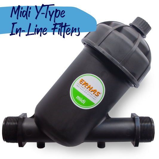 Erhas Irrigation Midi Y-Type In-Line Filters