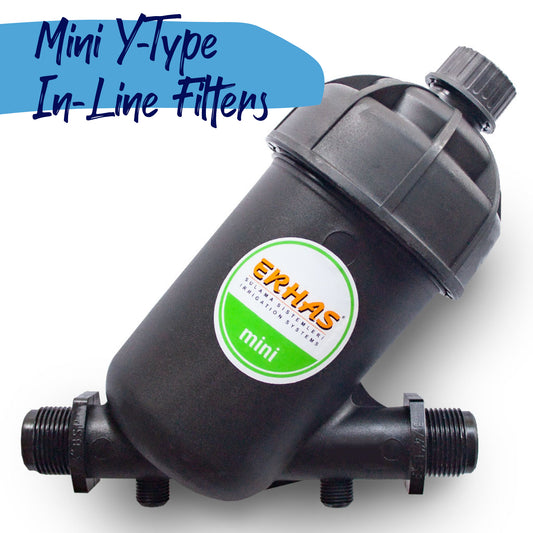 Erhas Irrigation Mini Y-Type In-Line Filters