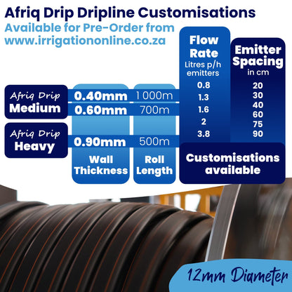 Irrigation OnlineDripline IrrigationIPM402002010000.40mm20cm