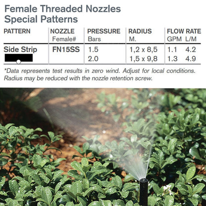 Irrigation OnlineSprayer NozzlesFN15SSSide