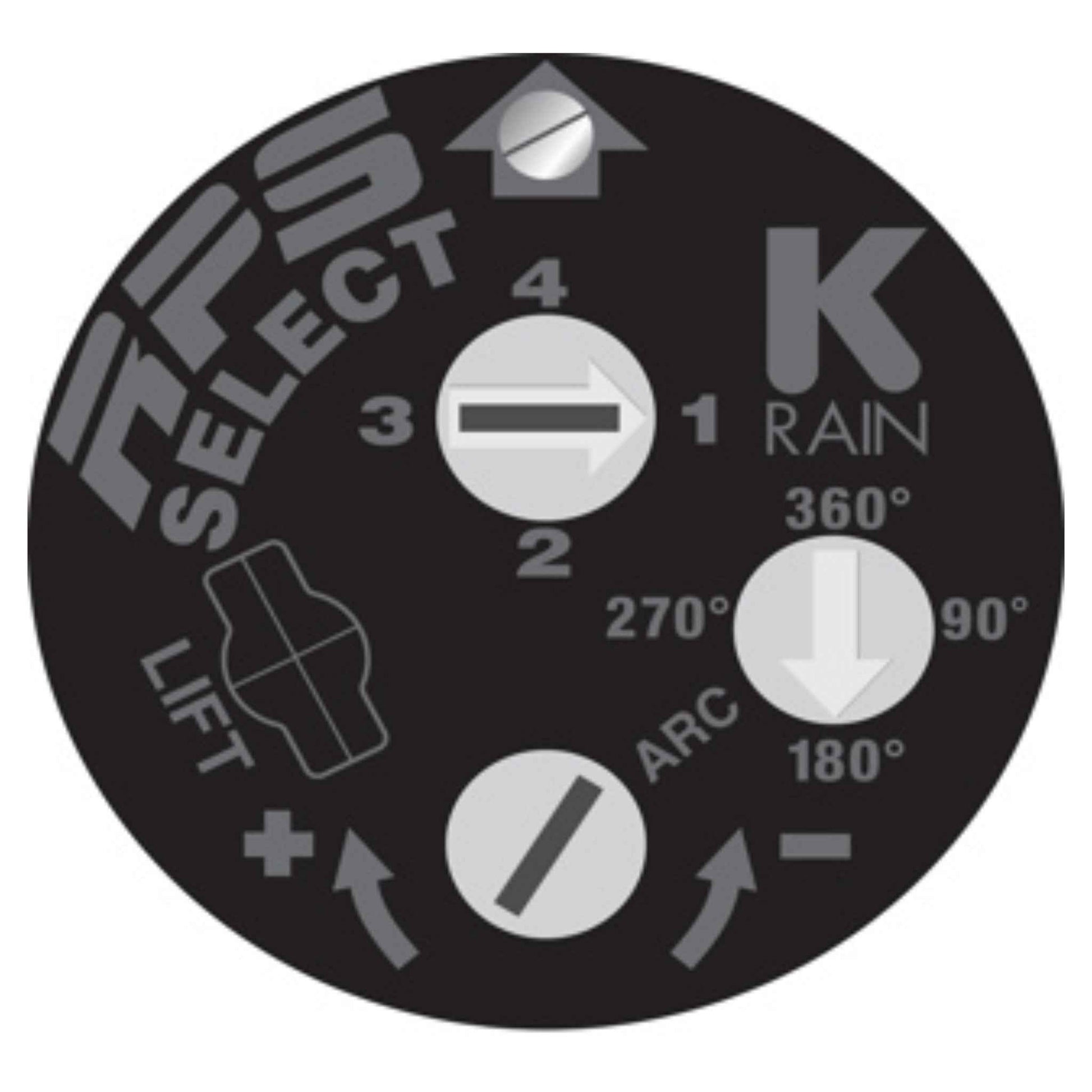 K-Rain RPS Select Rotor Sprinkler