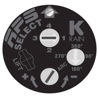 K-Rain RPS Select Rotor Sprinkler